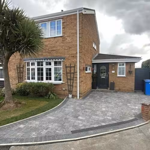 tegula block paved driveway ipswich 01