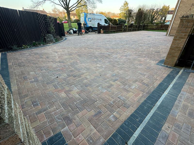 block paved driveway bury st edmunds 04