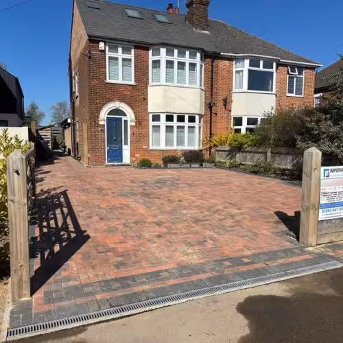 block paved driveway bury st edmunds 08