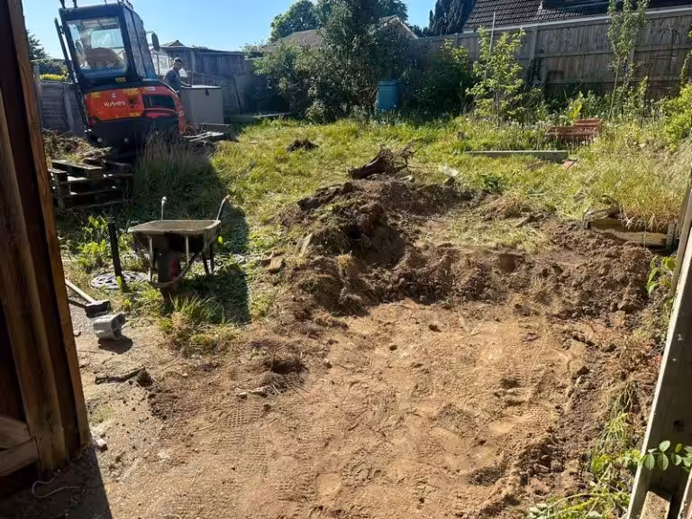 block paved driveway path patio mundford thetford 04