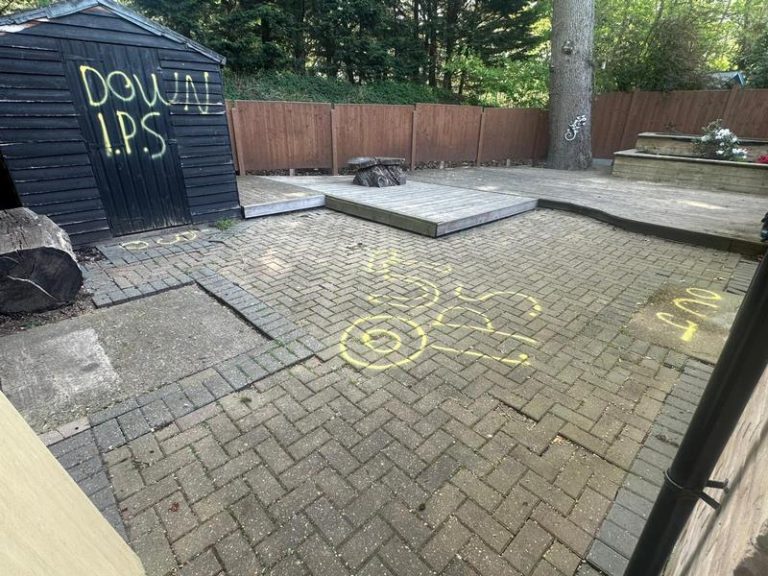 garden transformation porcelain slabs decking brandon suffolk 02